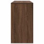 Escritorio roble marrón 120x42x76 cm madera de ingeniería en Oficina | Comprar online en Foru.es