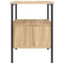 Mesita de noche madera de ingeniería roble Sonoma 34x36x50 cm de vidaXL, Mesitas de noche - Ref: Foro24-826045, Precio: 46,31...