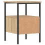 Mesita de noche madera de ingeniería roble Sonoma 34x36x50 cm de vidaXL, Mesitas de noche - Ref: Foro24-826045, Precio: 46,31...