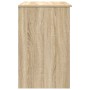 Escritorio roble Sonoma 86x49x76 cm madera de ingeniería en Oficina | Comprar online en Foru.es