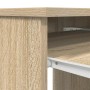 Escritorio roble Sonoma 86x49x76 cm madera de ingeniería en Oficina | Comprar online en Foru.es