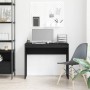 Escritorio Roble Negro 90x40x72 cm Madera de Ingeniería en Oficina | Comprar online en Foru.es