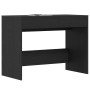 Escritorio roble negro 101x50x76,5 cm madera de ingeniería en Oficina | Comprar online en Foru.es