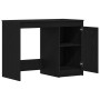 Escritorio Roble Negro 100 x 50 x 76 cm Madera de ingeniería en Oficina | Comprar online en Foru.es