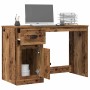 Escritorio con cajón Madera envejecida 50 x 115 x 75 cm en Oficina | Comprar online en Foru.es