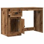 Escritorio con cajón Madera envejecida 50 x 115 x 75 cm en Oficina | Comprar online en Foru.es