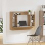 Escritorio Montado en la Pared Roble artisan 105 x 48 x 75 cm en Oficina | Comprar online en Foru.es