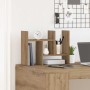 Organizador de Escritorio Roble artesanal 34,5 x 15,5 x 35,5 cm en Oficina | Comprar online en Foru.es