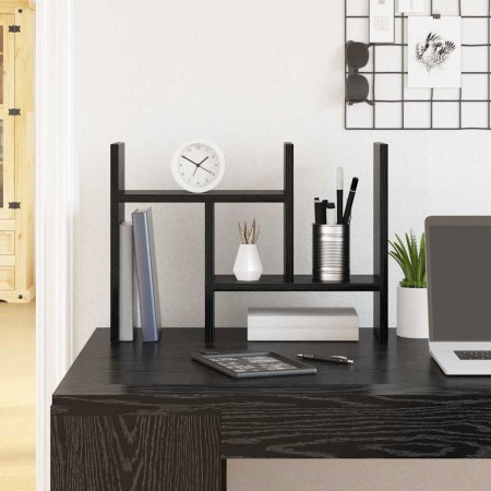 Organizador de Escritorio Roble Negro 34,5 x 15,5 x 35,5 cm en Oficina | Comprar online en Foru.es