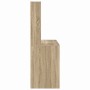 Escritorio Roble Sonoma 91 x 50 x 149 cm Madera de ingeniería en Oficina | Comprar online en Foru.es