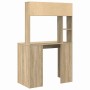 Escritorio Roble Sonoma 91 x 50 x 149 cm Madera de ingeniería en Oficina | Comprar online en Foru.es