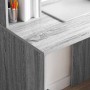 Escritorio Gris Sonoma 91 x 50 x 149 cm Madera de ingeniería en Oficina | Comprar online en Foru.es