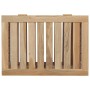 Cesto de la ropa sucia madera maciza de teca 50x35x60 cm de vidaXL, Cestas para ropa - Ref: Foro24-340759, Precio: 83,41 €, D...
