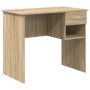 Escritorio Roble Sonoma 90 x 49 x 75 cm Madera de ingeniería en Oficina | Comprar online en Foru.es