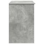 Escritorio Gris Concreto 90 x 49 x 75 cm Madera de ingeniería en Oficina | Comprar online en Foru.es