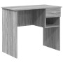 Escritorio Gris Sonoma 90 x 49 x 75 cm Madera de ingeniería en Oficina | Comprar online en Foru.es