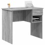 Escritorio Gris Sonoma 90 x 49 x 75 cm Madera de ingeniería en Oficina | Comprar online en Foru.es
