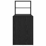 Escritorio Roble Negro 113 x 54 x 120 cm Madera de ingeniería en Oficina | Comprar online en Foru.es