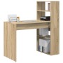 Escritorio Roble Sonoma 113 x 54 x 120 cm Madera de ingeniería en Oficina | Comprar online en Foru.es