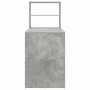 Escritorio Gris Concreto 113 x 54 x 120 cm Madera de ingeniería en Oficina | Comprar online en Foru.es