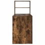 Escritorio Roble ahumado 113 x 54 x 120 cm Madera de ingeniería en Oficina | Comprar online en Foru.es