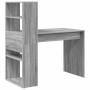 Escritorio Gris Sonoma 113 x 54 x 120 cm Madera de ingeniería en Oficina | Comprar online en Foru.es
