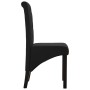 Sillas de comedor 4 unidades de tela negra de vidaXL, Sillas de comedor - Ref: Foro24-276975, Precio: 371,02 €, Descuento: %