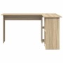 Escritorio Roble Sonoma 142 x 102 x 73 cm Madera de ingeniería en Oficina | Comprar online en Foru.es