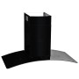 Campana extractora pared 90 cm acero inoxidable 756 m³/h negro de vidaXL, Extractores - Ref: Foro24-50708, Precio: 239,99 €, ...