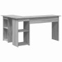 Escritorio Gris Sonoma 142 x 102 x 73 cm Madera de ingeniería en Oficina | Comprar online en Foru.es