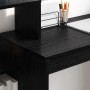 Escritorio Roble Negro 100 x 40 x 90 cm Madera de ingeniería en Oficina | Comprar online en Foru.es
