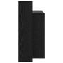 Escritorio Roble Negro 100 x 40 x 90 cm Madera de ingeniería en Oficina | Comprar online en Foru.es