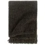 Manta de algodón gris antracita/marrón 220x250 cm de vidaXL, Mantas - Ref: Foro24-133751, Precio: 61,04 €, Descuento: %
