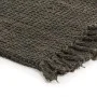 Manta de algodón gris antracita/marrón 220x250 cm de vidaXL, Mantas - Ref: Foro24-133751, Precio: 61,04 €, Descuento: %