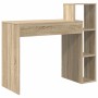 Escritorio Roble Sonoma 100 x 40 x 90 cm Madera de ingeniería en Oficina | Comprar online en Foru.es