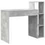 Escritorio Gris Concreto 100 x 40 x 90 cm Madera de ingeniería en Oficina | Comprar online en Foru.es