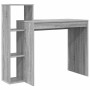 Escritorio Gris Sonoma 100 x 40 x 90 cm Madera de ingeniería en Oficina | Comprar online en Foru.es