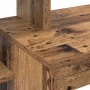Escritorio con estante Madera envejecida 100 x 40 x 90 cm en Oficina | Comprar online en Foru.es