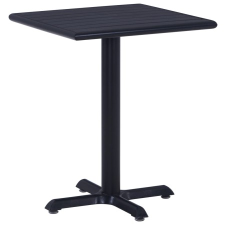 Mesa de jardín negra 60x60x75 cm de vidaXL, Mesas de jardín - Ref: Foro24-49469, Precio: 107,51 €, Descuento: %