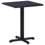 Mesa de jardín negra 60x60x75 cm de vidaXL, Mesas de jardín - Ref: Foro24-49469, Precio: 107,51 €, Descuento: %