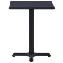 Mesa de jardín negra 60x60x75 cm de vidaXL, Mesas de jardín - Ref: Foro24-49469, Precio: 113,32 €, Descuento: %