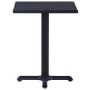 Mesa de jardín negra 60x60x75 cm de vidaXL, Mesas de jardín - Ref: Foro24-49469, Precio: 107,51 €, Descuento: %