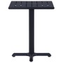 Mesa de jardín negra 60x60x75 cm de vidaXL, Mesas de jardín - Ref: Foro24-49469, Precio: 107,51 €, Descuento: %