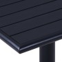 Mesa de jardín negra 60x60x75 cm de vidaXL, Mesas de jardín - Ref: Foro24-49469, Precio: 107,51 €, Descuento: %