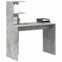 Escritorio Gris Concreto 102 x 50 x 124 cm Madera de ingeniería en Oficina | Comprar online en Foru.es