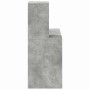 Escritorio Gris Concreto 102 x 50 x 124 cm Madera de ingeniería en Oficina | Comprar online en Foru.es