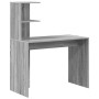 Escritorio Gris Sonoma 102 x 50 x 124 cm Madera de ingeniería en Oficina | Comprar online en Foru.es