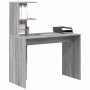 Escritorio Gris Sonoma 102 x 50 x 124 cm Madera de ingeniería en Oficina | Comprar online en Foru.es