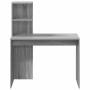 Escritorio Gris Sonoma 102 x 50 x 124 cm Madera de ingeniería en Oficina | Comprar online en Foru.es