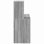 Escritorio Gris Sonoma 102 x 50 x 124 cm Madera de ingeniería en Oficina | Comprar online en Foru.es
